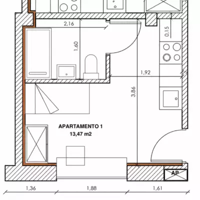 Apartamento 1