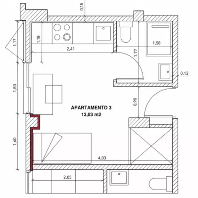 apartamento-esquema-3 Апартаменты 3